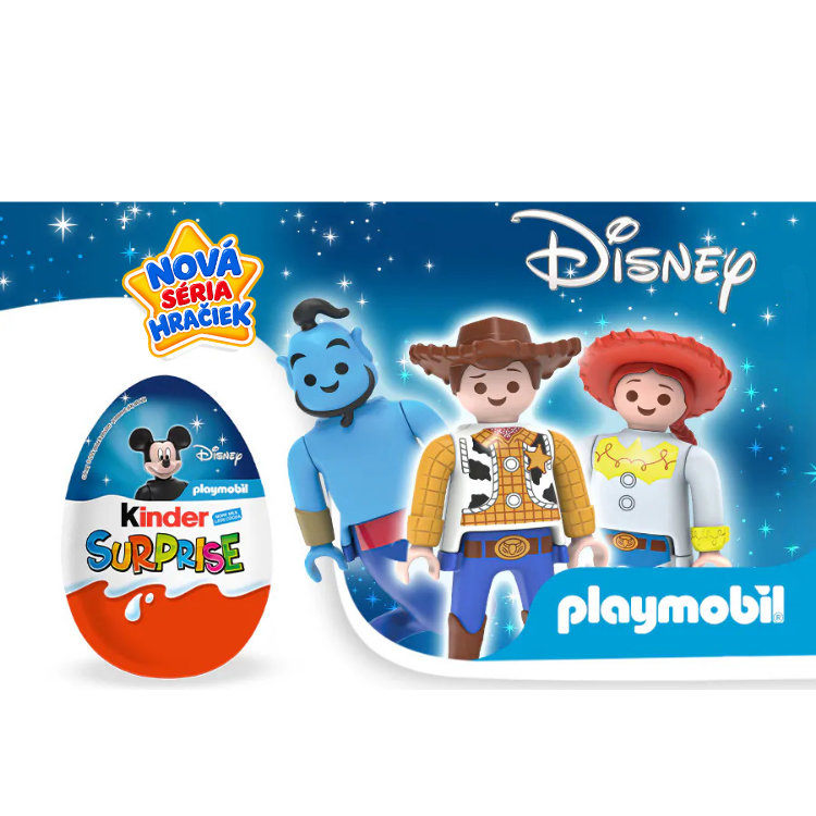 Kinder Surprise Disney × Playmobil | zajímavá novinka na závěr roku
