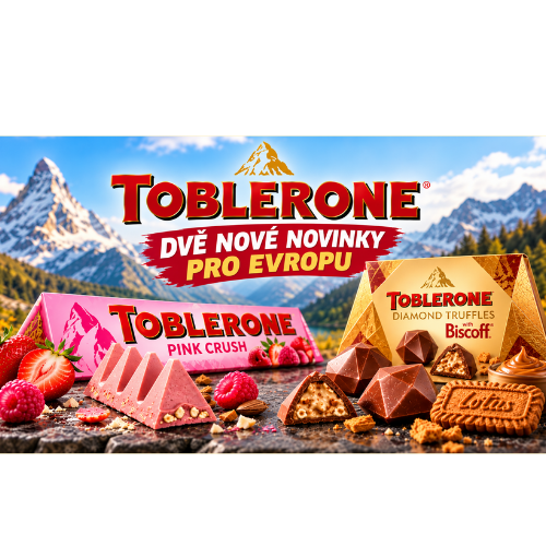TOBLERONE | Dvě nové chutě a nové formáty