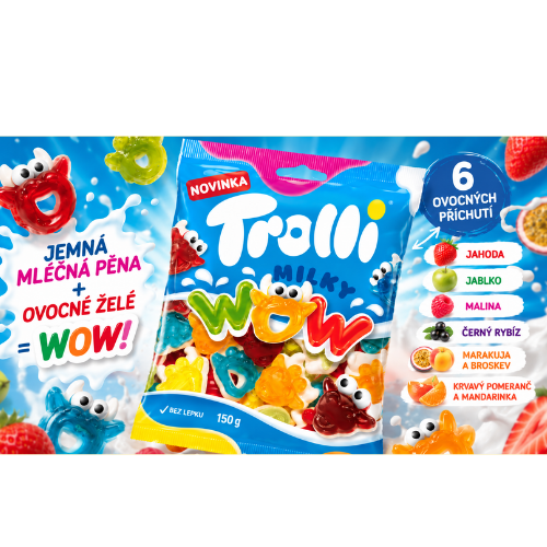 TROLLI MILKY WOW | Jaké příchutě ukrývají nové želé kravičky?