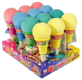 ICE CREAM BALLS 10g hračka + cukrovinky (Balení:12ks 1ks od 22,50Kč)