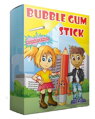 BUBBLE GUM STICK 35g tužkové žvýkačky