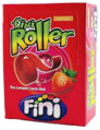 FINI ROLLER 20g jahodový kyselý pásek
