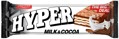 HYPER BLACK 50g čokoládovo/mléčná oplatka