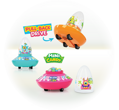 JOHNY BEE ALIEN CAR 16g hračka s bonbóny
