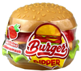 BURGER DIPPER 21g cukrovinky s hračkou (Balení:12ks 1ks=23Kč)