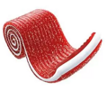 FINI ROLLER STRAWBERRY 20g plnený kyselý pásek