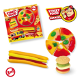 STREET FOOD GUMMIES 10g želé cukrovinka (Balení: 16ks 1ks=13Kč)