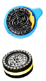 CANDY GANGS BLACK COOKIE 10g cukrovinka (Balení:30ks 1ks=3Kč)