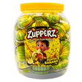 ZUPPERZ BANANA 18g želé s náplní (Balení:50ks 1ks=6,90Kč)