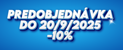 PREDOBJEDNÁVKA DO 20/9/24  (-10%)