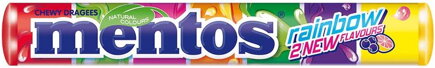 MENTOS RAINBOW 38g ovocné bonbóny (cena od 10,60Kč)