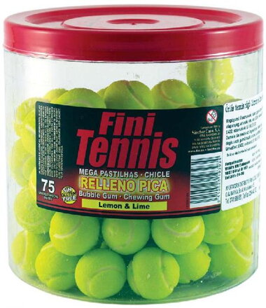 TENIS 18g citrónové žvýkačky (Balení:75ks 1ks od 5,90Kč)