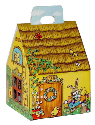 VELIKONOČNÍ DOMEČEK 85g mix čokoládových figurek