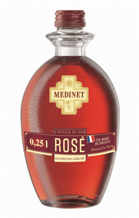 MEDINET 250ml rúžové víno (FR)