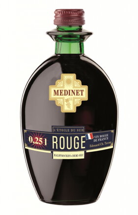 MEDINET 250ml červené víno (FR)  