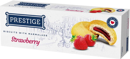 BISCUITS MARMELADE 134g jahodové sušenky