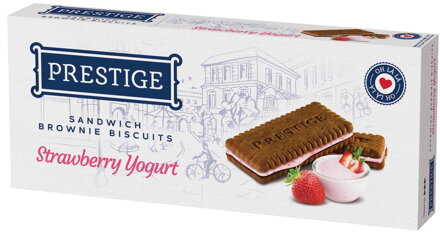 SANDWICH BISCUITS 136g s jahodovou náplní