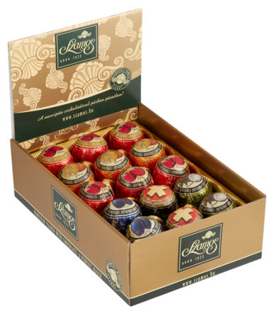 SZAMOS LIQUER BALLS 27g marcipán v čokoláde (Balení:50ks 1ks=33Kč)