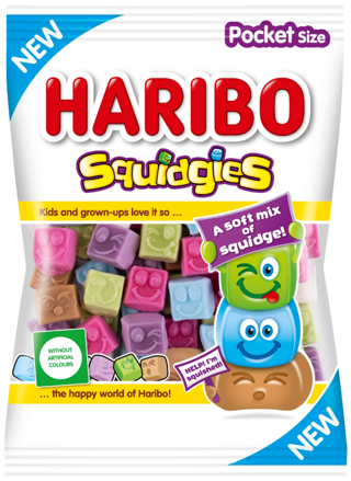 HARIBO SQUIDGLETS 80g želé bonbóny (exp.08/2025)