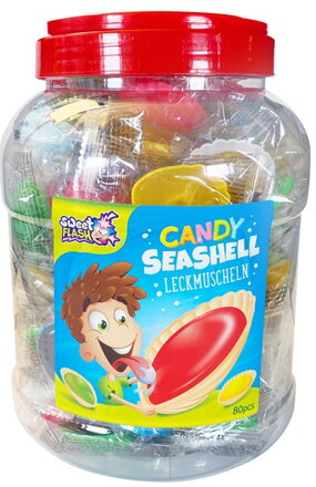 MUŠLE 10g cukrovinka (Balení:80ks 1ks=2,90Kč)