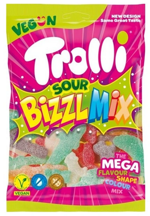 TROLLI BIZZLMIX 200g želé bonbóny