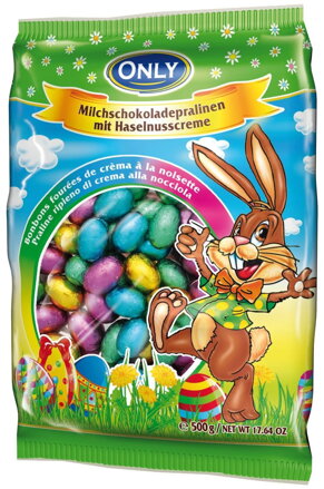 ONLY VAJÍČKA 500g s lískooříškovým krémem (malá)