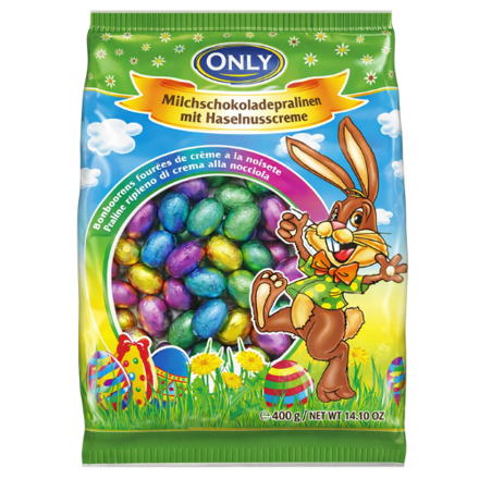 ONLY VAJÍČKA 400g s lískooříškovým krémem (malá)