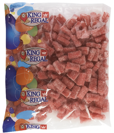 KING REGAL LADRILAZO 1kg jahodové kyselé želé