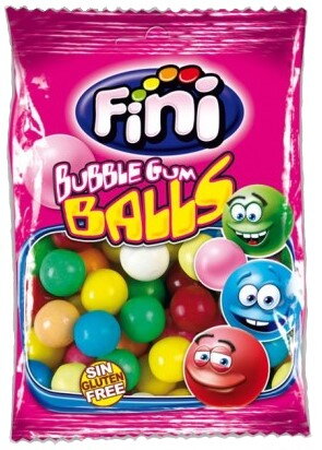 BUBBLE GUM BALLS 75g ovocné žvýkačky