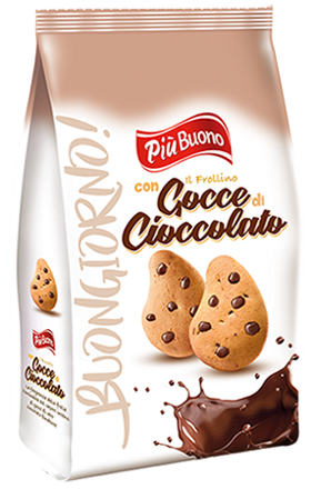 PIU BUONO BUONGIORNO! 300g čokoládové keksy