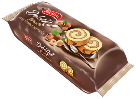 PIU BUONO DOLCE ROLL 200g lískovooříškové