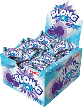 BLONG ICE GRAPE 4g osvěžující hroznové žvýkačky (Balení:40ks 1ks od 1,50Kč)