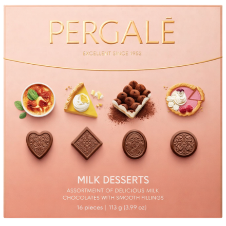PERGALE MILK 113g mléčný dezert