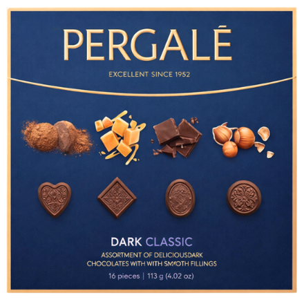 PERGALE DARK 114g dezert z tmavé čokolády
