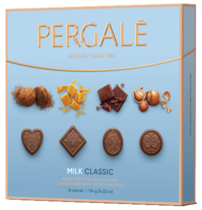PERGALE MILK 114g dezert z mléčné čokolády