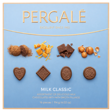 PERGALE MILK 114g dezert z mléčné čokolády
