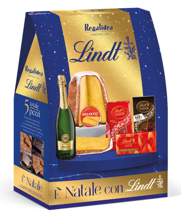 REGALIDEA LINDT BLUE darčekový box 
