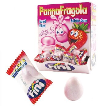 FINI PANNA FRAGOLA 5g žvýkačky (Balení:200ks 1ks od 1,90Kč)(exp.11/04/25)