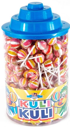 KULI KULI 8g ovocná lízanka (balení: 230ks 1ks od 0,11eur)