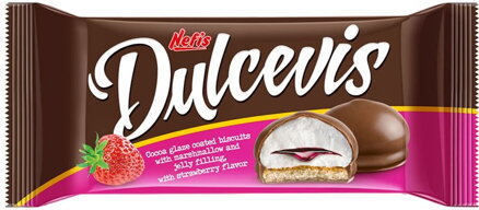 DULCEVIS 70g jahodové sušenky