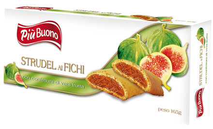PIU BUONO STRUDEL 165g fíková náplň