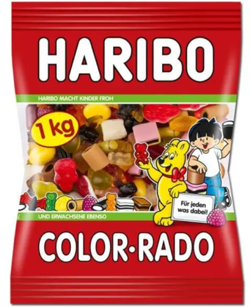 HARIBO COLORADO 1kg želé bonbóny