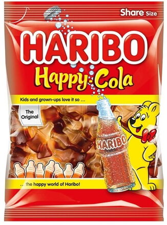 HARIBO HAPPY COLA 100g želé bonbóny