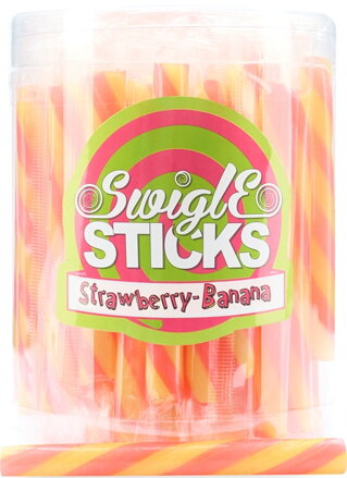 SWIGLE STICKS 10g jahoda-banán (Balení:50ks 1ks=4Kč)