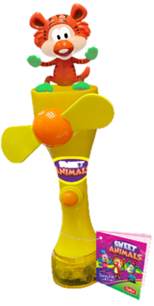 FELKO ANIMAL FUN 6g ventilátor s bonbóny