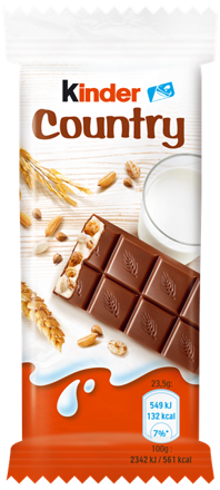 KINDER COUNTRY 23,5g mléčná tyčinka s cereáliemi