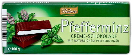 BÖHME PEPERMINT 100g hořká čokoláda