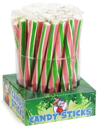 CANDY STICK 55g vodní meloun lízátko (Balení: 45ks 1ks=15Kč)