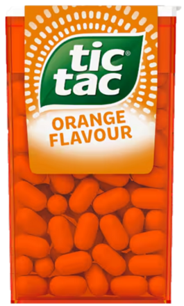 TIC TAC ORANGE 18g pomerančové bonbóny