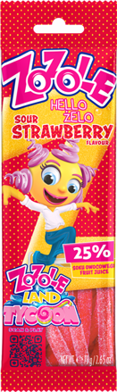ZOZOLE STICK 75g jahodové pendreky